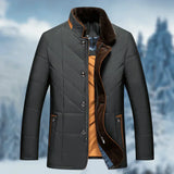 Adler - Hochwertige Winterjacke für Männer – Schwarz
