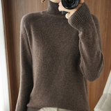 AGATHA | WARMER WOLLPULLOVER – Braun