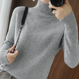 AGATHA | WARMER WOLLPULLOVER – Grau