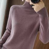 AGATHA | WARMER WOLLPULLOVER – dunkelviolett
