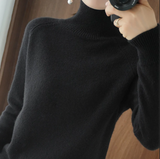 AGATHA | WARMER WOLLPULLOVER – Schwarz
