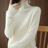 AGATHA | WARMER WOLLPULLOVER – Weiß
