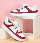 Jasmine - Damen Sneaker – Schwarz-Rosa