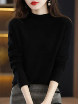 Eleganter Damenpullover für einen stilvollen Auftritt – Schwarz