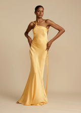 Selena | Maxikleid – Gold
