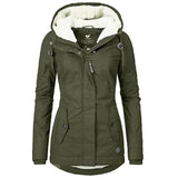 Laura - Winterjacke Damen – Grün