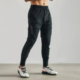 Hose Herren | Sportlich mit Reißverschlusstaschen – Schwarz