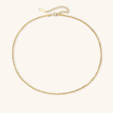 Audrey Goldkette Halskette – Gelbgold