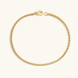Victoria Goldketten-Armband – Gelbgold
