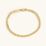 Rosmarin Goldkettenarmband – Gelbgold