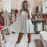 Adeliane - Elegante Partykleider – Silber