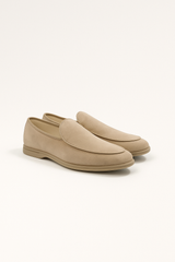 Adrian Wildlederloafer – Hellbraun