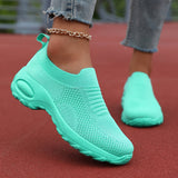 AeroSlip™ – Leichte Orthopädische Slip-On Schuhe für Damen – Baby Blau