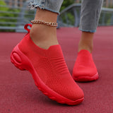 AeroSlip™ – Leichte Orthopädische Slip-On Schuhe für Damen – Rot