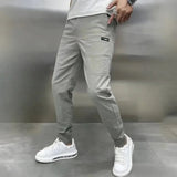 Malik – Stilvolle Freizeithose – Hellgrau