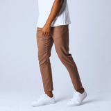 Herren Chino Hose - Klassische Stretch Chino für Stil und Komfort – Braun