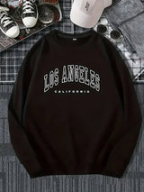 Alex | Unisex Winter Sweatshirt – Schwarz