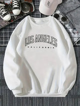 Alex | Unisex Winter Sweatshirt – Weiß
