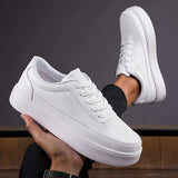Weiße Skateschuhe für Herren – Stylisch, robust & bequem – Weiß