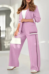 Elly | Elegantes Zweiteiliges Set – Rosa