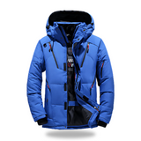 Arctic Wasserdichte Winterjacke mit Kapuze – Blau