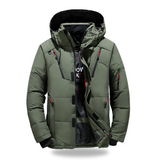 Arctic Wasserdichte Winterjacke mit Kapuze – Grün