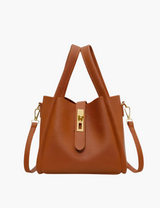 Elegante Bucket Bag – Braun