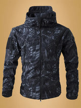 Varexil - Schwerer Stehkragen-Pullover – Schwarz