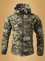 Varexil - Schwerer Stehkragen-Pullover – Taktisches Camouflage