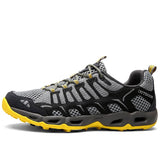 Ashton | Vielseitige Unisex Wanderschuhe – Grau / Gelb