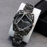 Ervin – Avantgarde-Armbanduhr im Stil von Dorian – Schwarz
