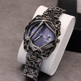 Ervin – Avantgarde-Armbanduhr im Stil von Dorian – Blau