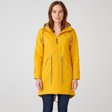 Aveline | Stilvolle wasserdichte Damenmodejacke – Gelb