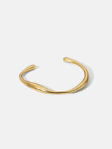 Danna Elegante Armbänder aus Titan-Stahl mit 18k Goldbeschichtung – Zeitloses Design für jeden Anlass – Gold