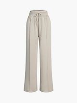Yuna - bequeme damen-jogginghose mit entspannter passform – Aprikose