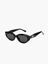 Retro Cat-Eye Sonnenbrille – UV400 Schutz, Leichtes Gestell – Schwarz