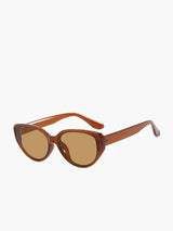 Retro Cat Eye Sonnenbrille – UV-Schutz Vintage Damen Sonnenbrille – Braun