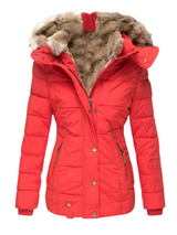 Lisa | Wärmeisolierende Damenjacke für Frauen Outdoor – Rot