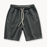 Stefan Sweatshorts mit Kordelzug – Grau