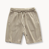 Stefan Sweatshorts mit Kordelzug – Khaki