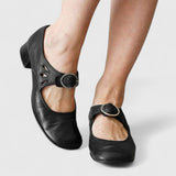 Mirella | Elegante Orthopädie-Sandalen – Schwarz