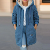 Samsons - Stylische warme Fleecejacke für den Winter – Blau