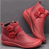 Orthopädische - stiefel – Rot