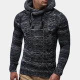 Bruce - modischer hoodie für männer – Dunkelgrau