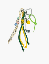 Taschenanhänger – Anhänger für das Schlüsselband – Grün