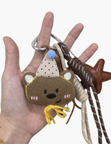 Taschenanhänger – Bärchen-Anhänger – Brauner Bär