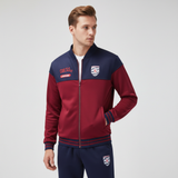 Baseball Stil Trainingsanzug -  Eddie – Rot