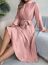 Belle – Elegantes Midikleid mit zeitloser Ausstrahlung – Rosa