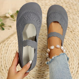 BellaComfort™ – Elegante Damen Ballerinas mit ultraweichem Stoff – Grau