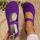 BellaComfort™ – Elegante Damen Ballerinas mit ultraweichem Stoff – Lila
